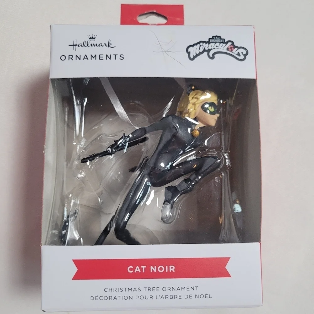 New Hallmark Miraculous Cat Noir Christmas Ornament